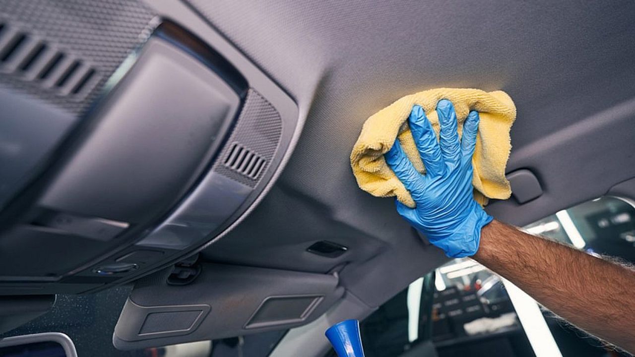 How To Fix A Sagging Headliner Without Removing 