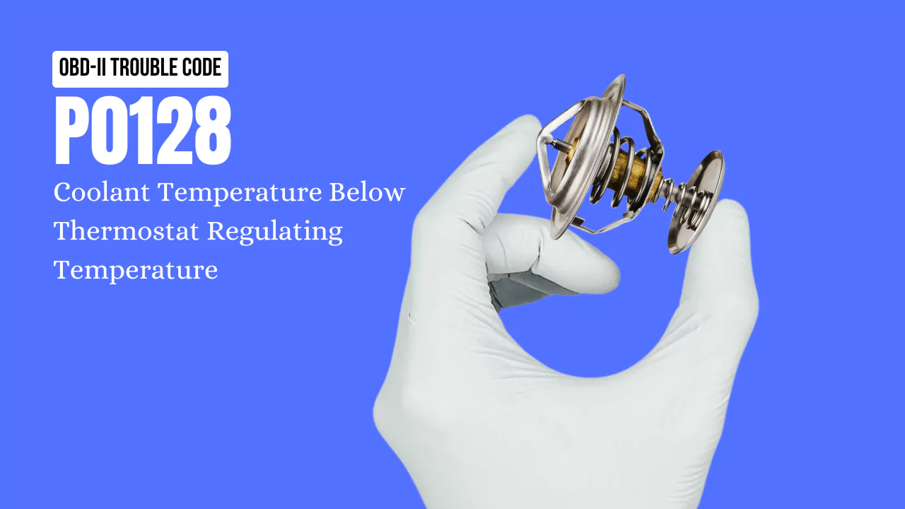 P0128 Code Coolant Temperature Below Thermostat Regulating Temperature