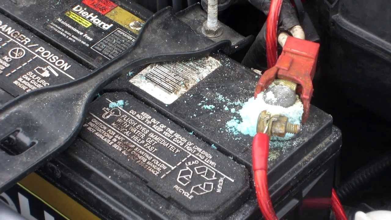 Battery terminal corrosion