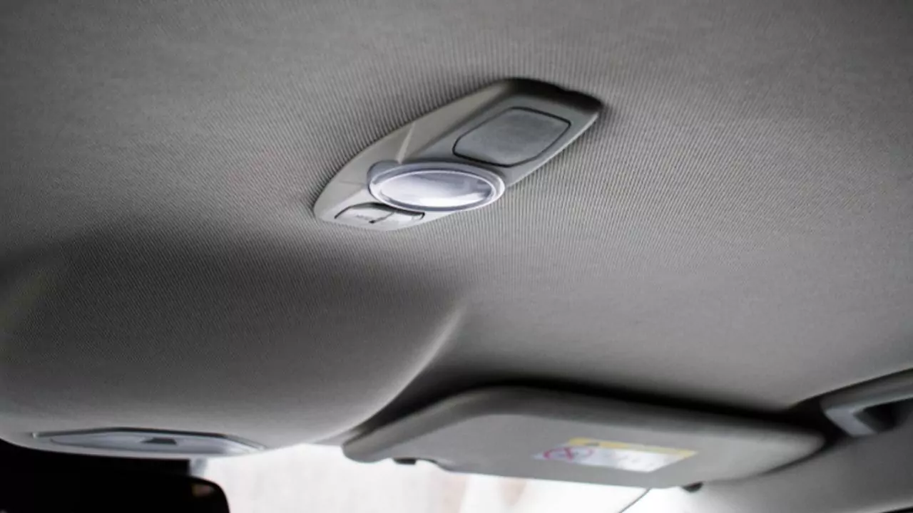 How to Fix A Sagging Headliner