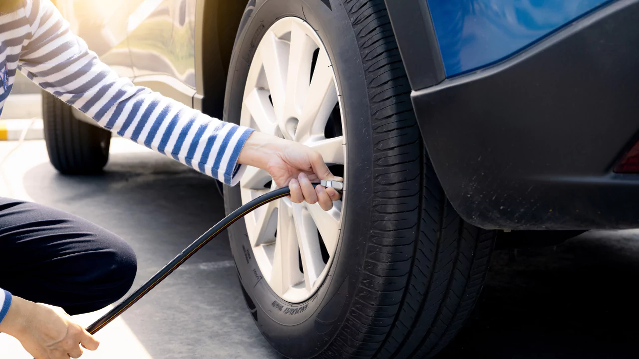 How to Put Air in Tires at Gas Station