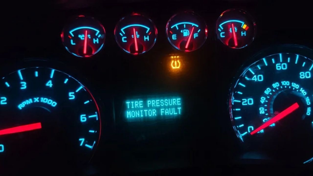 Tire Pressure Sensor Fault