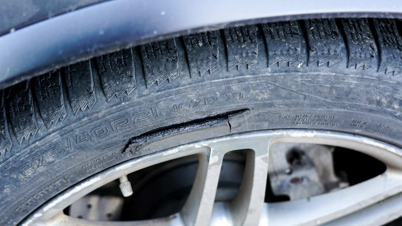 Tire Sidewall Damage